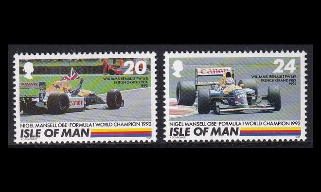 Mansaari 528-9 ** Formula I maailmanmestari Nigel Mansell (1