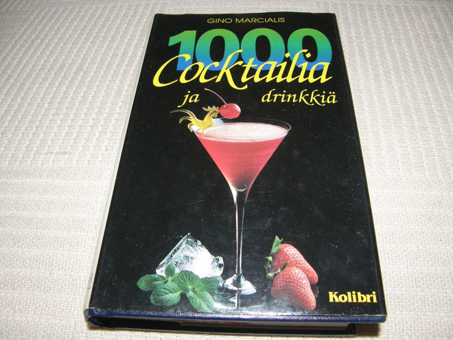 Gino Marcialis 1000 cocktailia ja drinkkiä  -sid