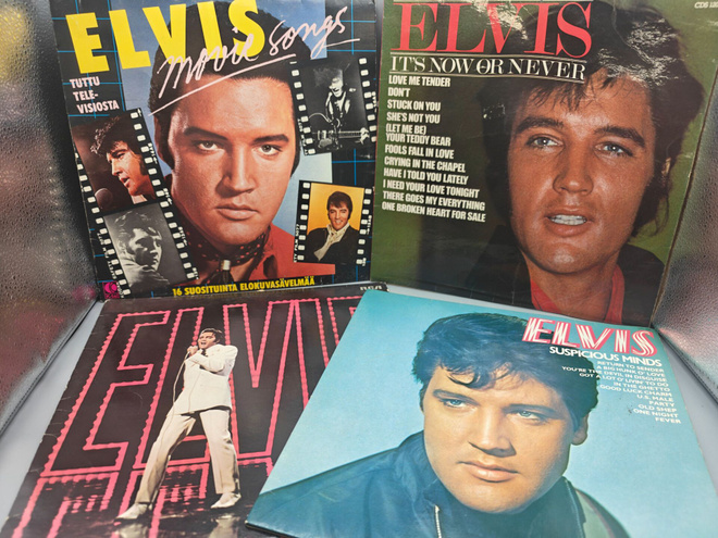 Vinyylit ELVIS 4kpl