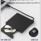 Uusi USB DVD-asema - ulkoinen DVD/CD-polttava asema #31697 - pikkukuva 5