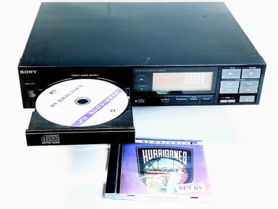Cd soitin Sony CDP-35 vintage