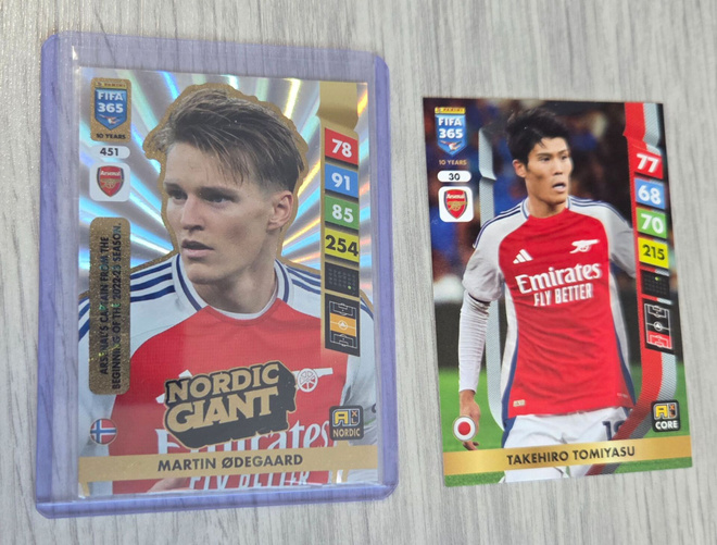 Arsenal kortit, Ødegaard