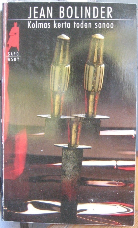 SaPo 345. Jean Bolinder: Kolmas kerta toden sanoo. 253 s.