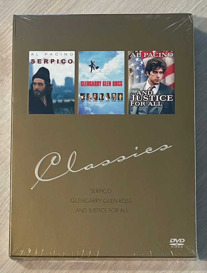 Al Pacino -kokoelma (1973-1992) 3 elokuvaa (UUSI)