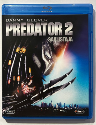 Predator 2 - Saalistaja - Blu-ray, Suomi-kansi