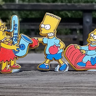 Simpsons Kuuluisa sarja. 3 Pinssiä,. Valmistajan leimalla. - pikkukuva 4