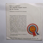 Ian Dunlop:Drive In Comfort-An Austin English Lesson 7" - pikkukuva 2