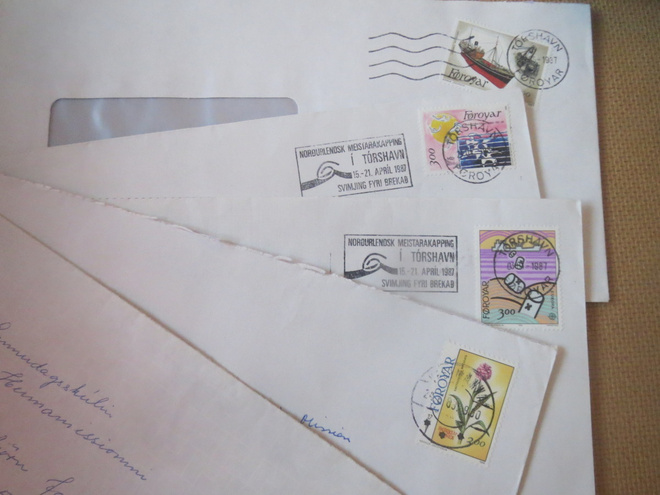 Fär-saaret viisi postilähetystä