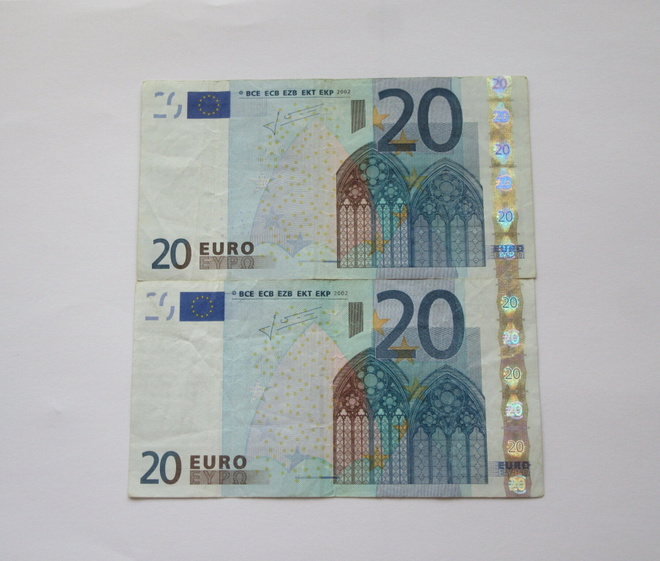2 kpl 20€ Suomi seteli
