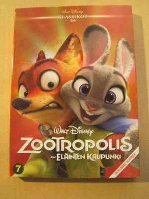 ZOOTROPOLIS - Eläinten Kaupunki ( Disney Klassikot 54 )