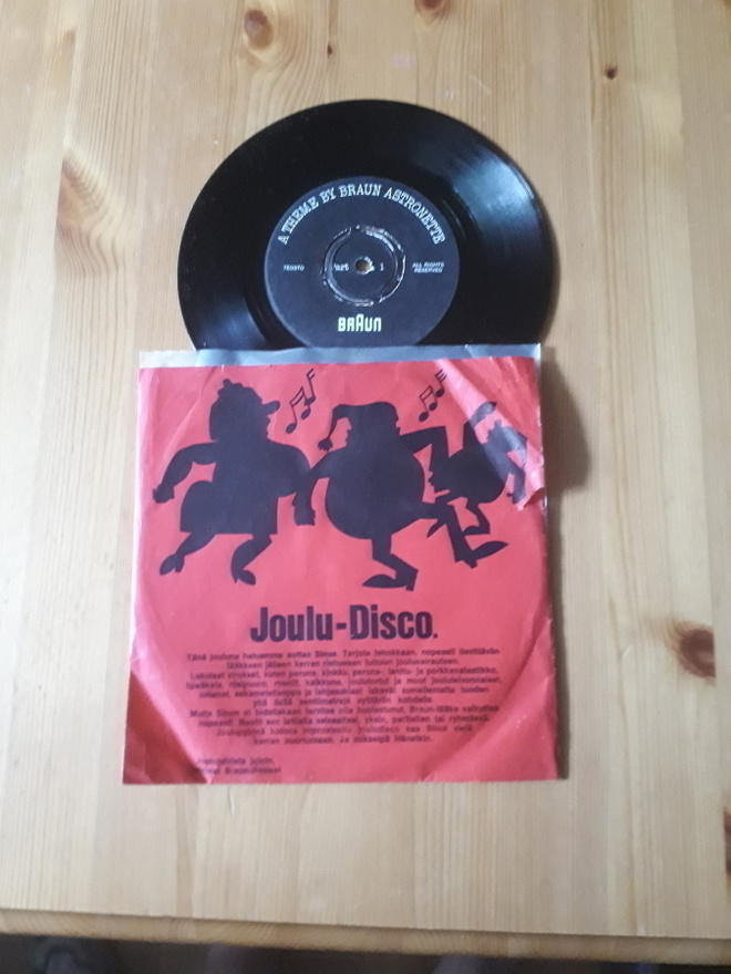 Braun Astronette – A Theme By Braun Astronette 7" ps 1973