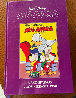 Aku Ankka näköispainos 1958