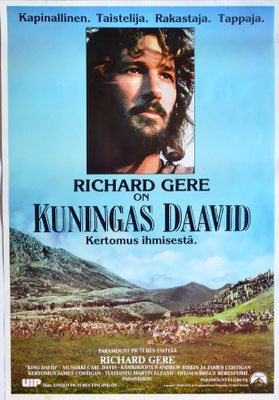 Elokuvajuliste: Kuningas Daavid (Richard Gere)