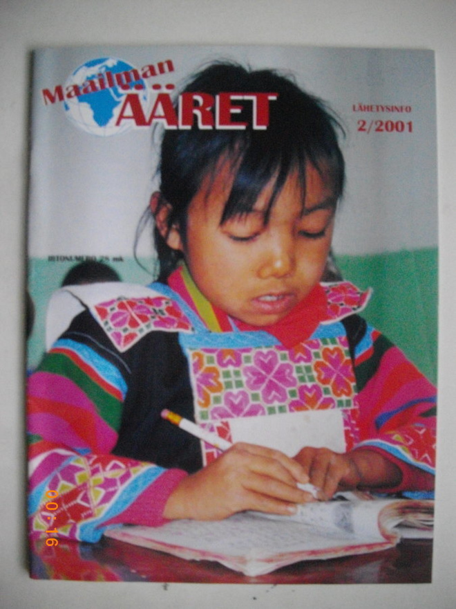 Maailman ääret - Lähetysinfo Nro 2/2001 (27.6)