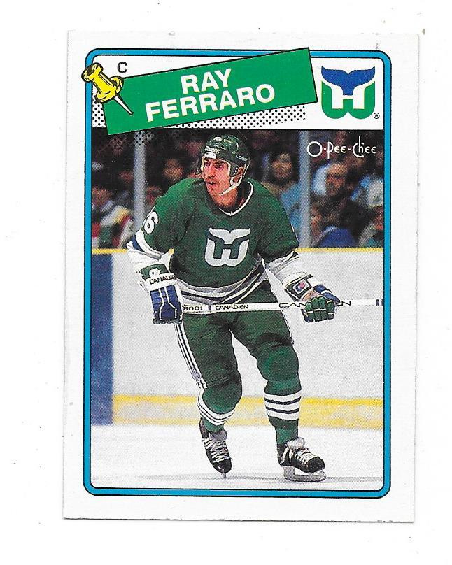 1988-89 OPC #114 Ray Ferraro , Hartford Whalers