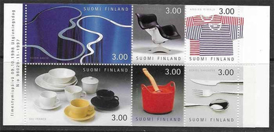 Postimerkkivihko V42 ** ( Suomalainen muotoilu )