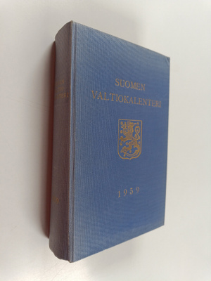 Suomen valtiokalenteri vuodeksi 1959