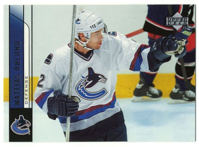 06-07 Upper Deck #190 Mattias Ohlund