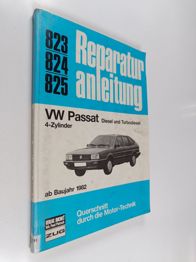Reparaturanleitung 823, 824, 825 : vw passat