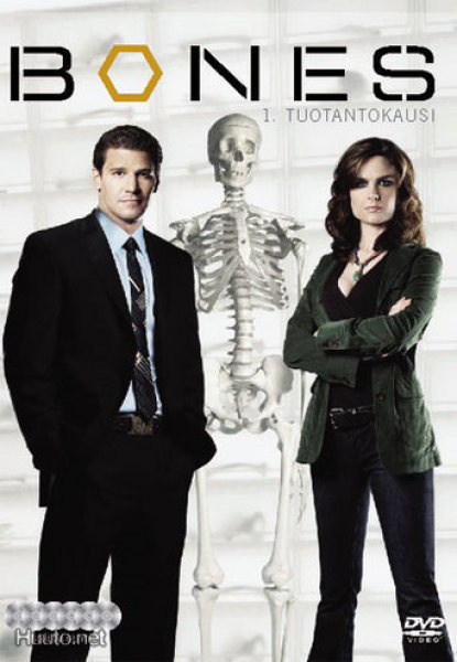 BONES- kausi 1 (6 Disc) - DVD Boxi  (KUIN UUSI)