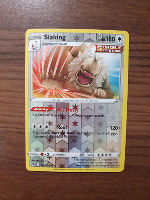 Pokemon Slaking 131/203 Reverse Holo Rare