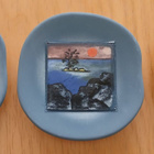 3kpl lautasia, Arabia Finland, design Heljä Liukko-Sundström - pikkukuva 1