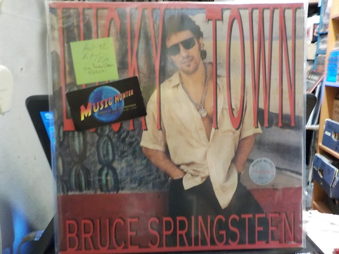 BRUCE SPRINGSTEEN - LUCKY TOWN  HOL -92 EX-/EX+ LP