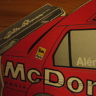 Pahvimainos: Mc Donald's - DTM - Alfa Romeo - Markku Alen - pikkukuva 2