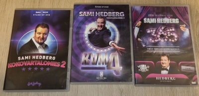 DVD Sami Hedberg 3kpl