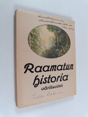 Raamatun historia värikuvina