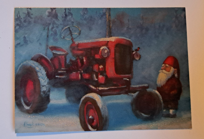 Traktori ja tonttu,  kulkenut 2016