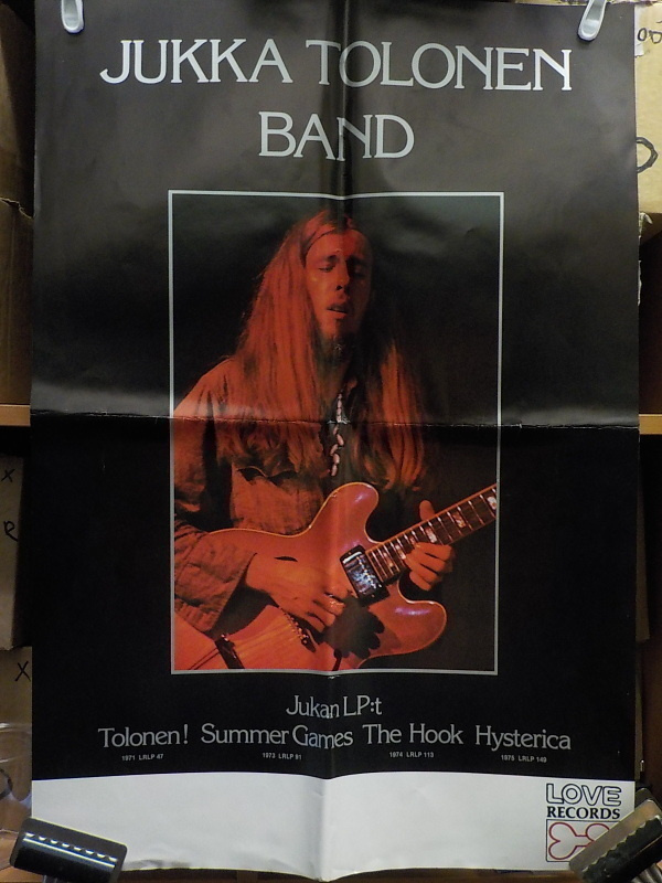 JUKKA TOLONEN BAND -75 EX- KEIKKA/PROMOJULISTE