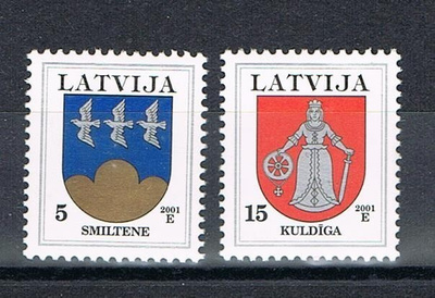 Latvia 2001 - Vaakunat (2)  ++