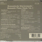 Romantische Klaviermusik • Romantic Piano Music Vol. 1 CD - pikkukuva 3
