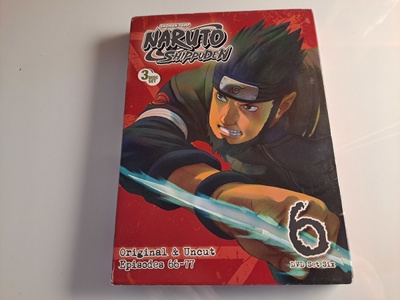 Shonen Jump Naruto Shippuden Episodes 66-77 (3DVD)