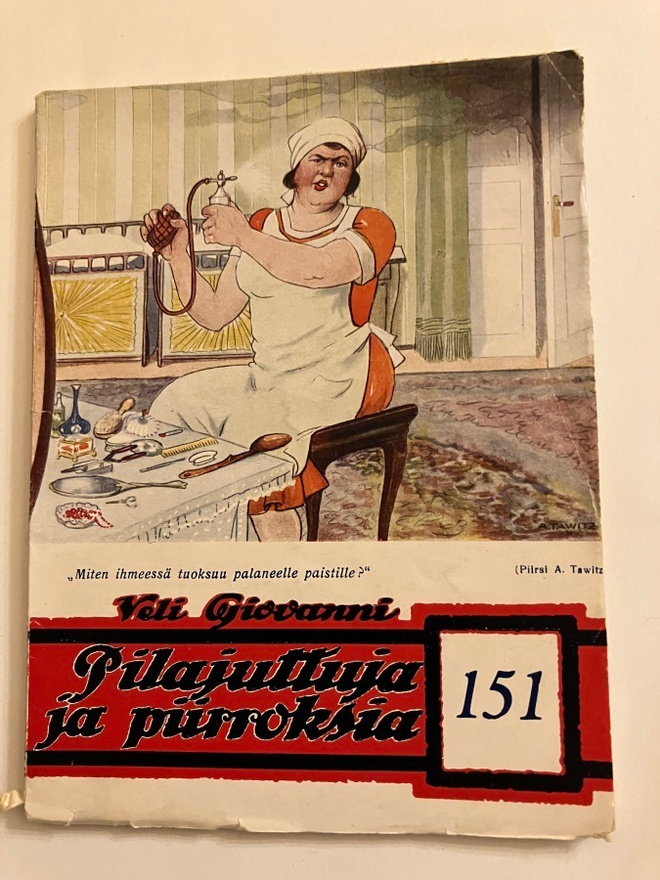 Veli Giovanni : Pilajuttuja ja piirroksia 151