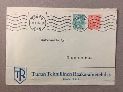 Firmakuori, Turun Teknillinen Raaka-ainetehdas 1957