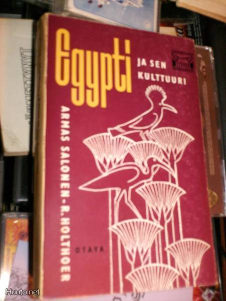 Armas Salonen ym. EGYPTI JA SEN KULTTUURI (1.p. 1963) Sis.pk