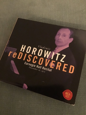 Vladimir Horowitz . Rediscovered Carnegie Hall CD x 2