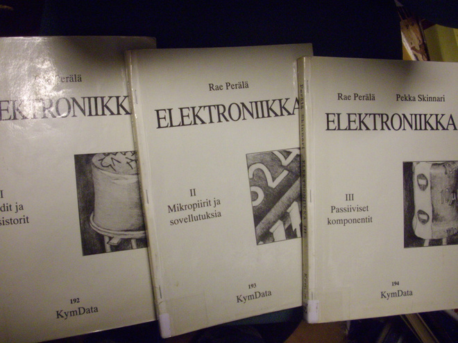Rae Perälä - Pekka Skinnari : Elektroniikka 1-3 (SIS.PK:t !)