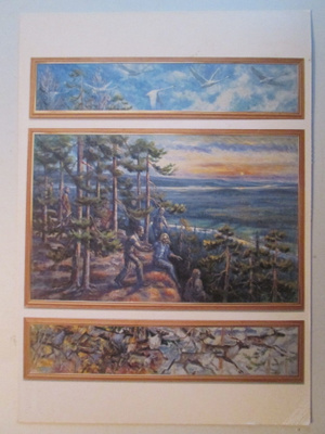 KULKENUT "Pohjolan ikuinen kierto" TAPANI RANTALA TRIPTYYKI