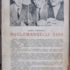 Caryl Chessman: Kuolemanselli 2455, Nide 1954. 248 s. - pikkukuva 2