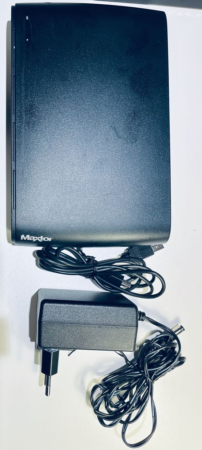 Maxtor 750Gtavun ulkoinen kovalevy