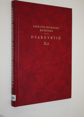 Ilmari Caselius : Osakeyhtiö 2 : 2