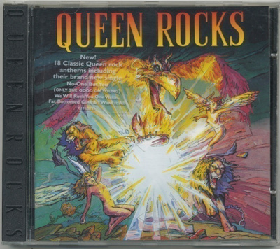 QUEEN: Queen Rocks – alkuperäinen EU kok-CD 1997 + kotelo