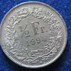 1/2 franc 1994. Sveitsi-Switzerland - pikkukuva 1