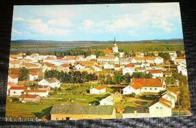 Kuusamo  -  Ilmakuva  -  Kirkko     ( K5)