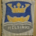 Helsinki, vanha kangas- / hihamerkki, kirjailtu, siisti - pikkukuva 1