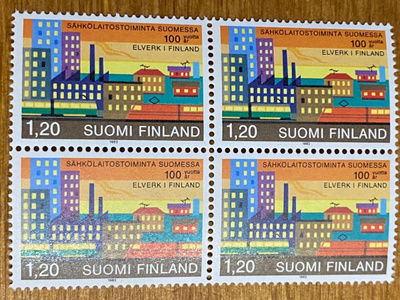 SÄHKÖLAITOSTOIMINTAA SUOMESSA 100 VUOTTA NELIÖ**
