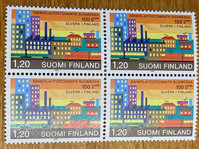 SÄHKÖLAITOSTOIMINTAA SUOMESSA 100 VUOTTA NELIÖ**